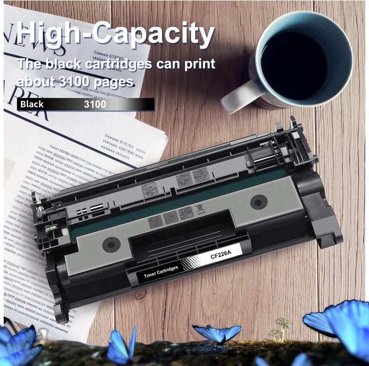 LOSMANN CF226A Tonerkartusche Kompatible für HP 26A CF226A 26X CF226X für HP Laserjet Pro M402dn M40