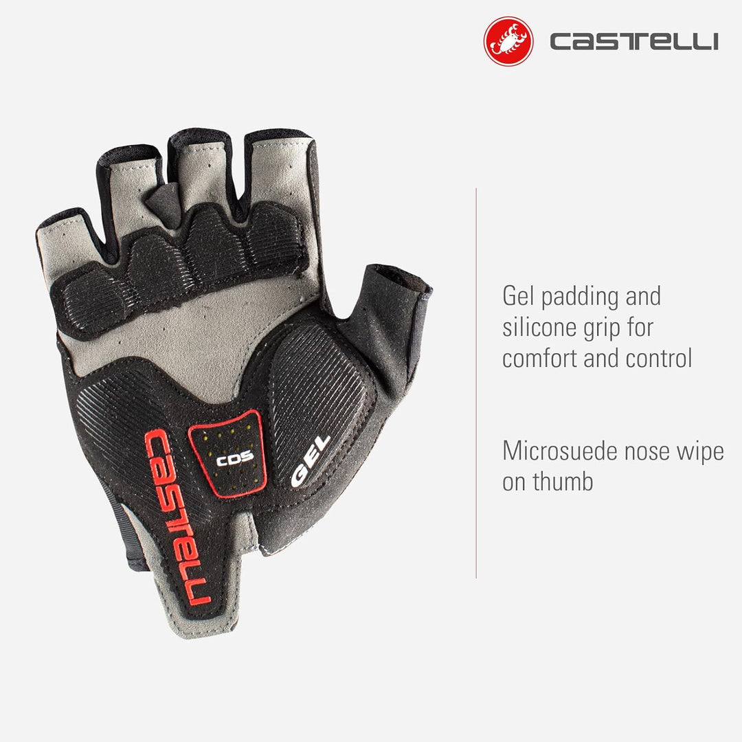 CASTELLI Arenberg Gel 2 Glove XL Schwarz-Weiss, XL Schwarz-Weiss