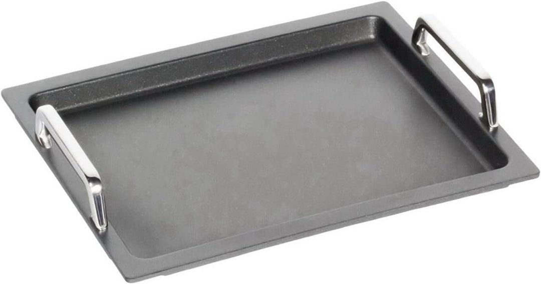 AMT Gastroguss "Klaus grillt" Gastronorm - Grillplatte GN 1/2 glatt, nicht induktionsgeeignet, 26,5