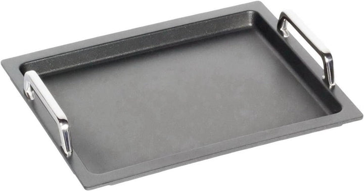 AMT Gastroguss "Klaus grillt" Gastronorm - Grillplatte GN 1/2 glatt, nicht induktionsgeeignet, 26,5