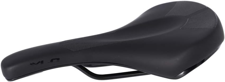 XLC SA-T19 Pedelec Fahrradsattel (schwarz/schwarz | 370g), Schwarz/Schwarz