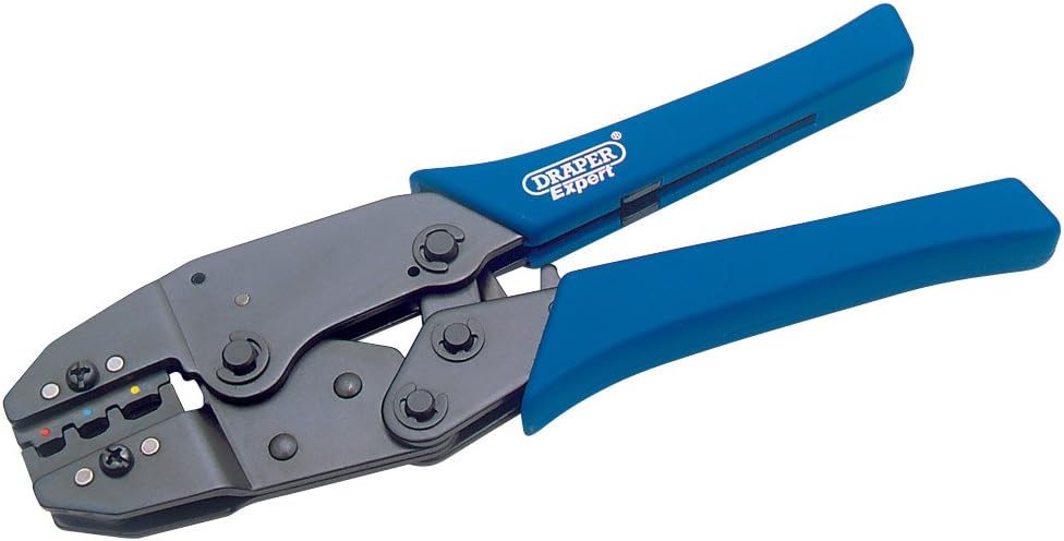 Draper Expert 35574 Crimpzange mit Sperrklinke 1 Blau, 1 Blau