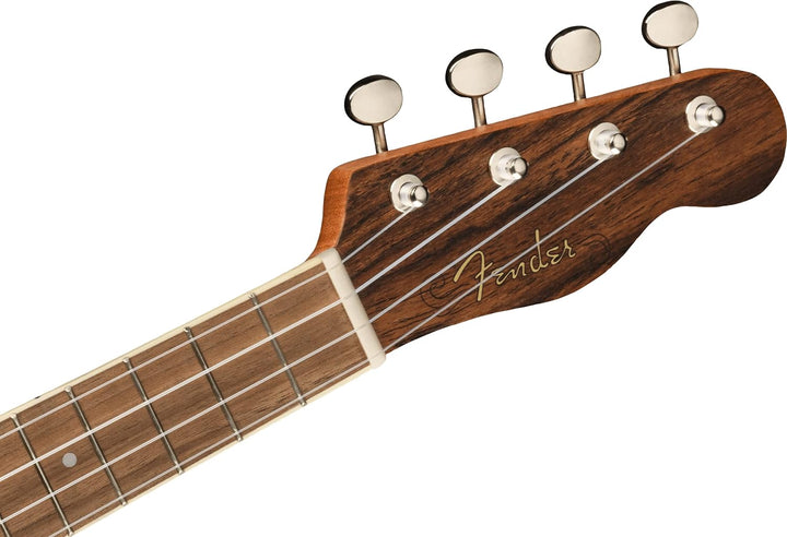 Fender Zuma Exotic Concert Ukulele, Walnut Fingerboard, in Bocote