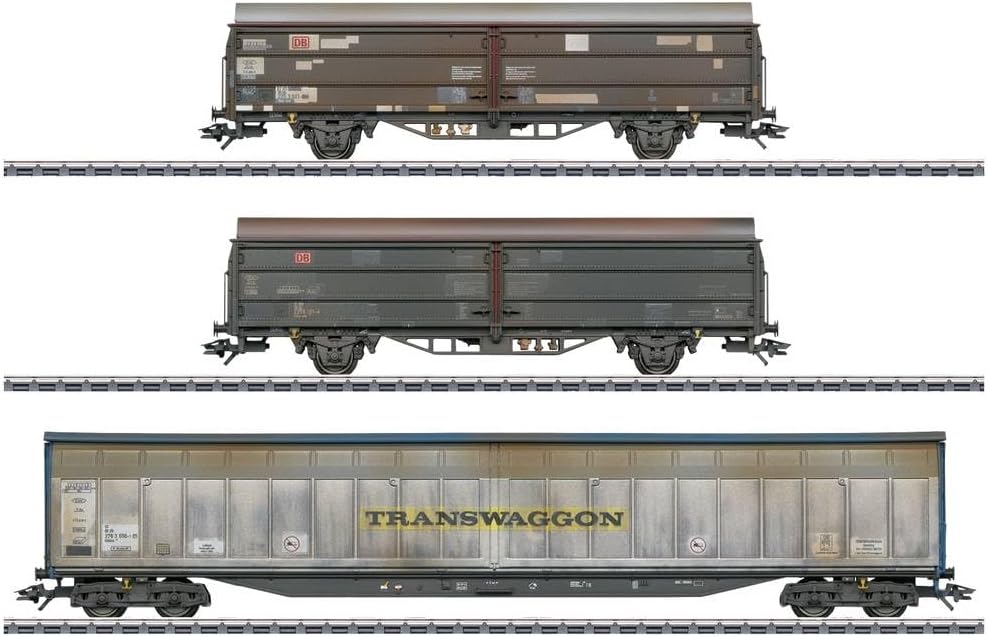 Märklin 47349 H0 3er-Set Schiebewandwagen der DB AG, MHI