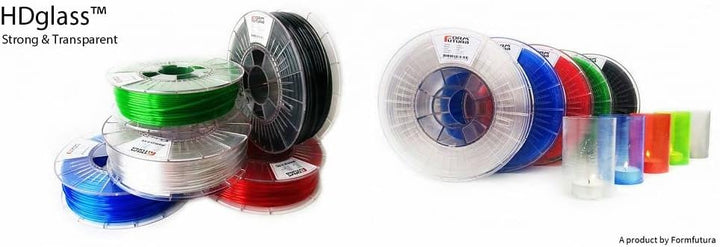Formfutura 175HDGLA-BLBLCK-0750 3D Printer Filament, PETG, Blinded Schwarz