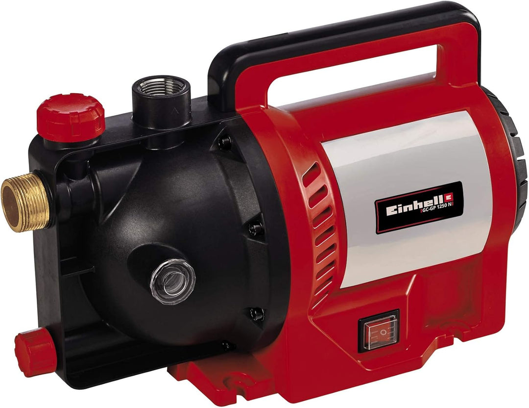 Einhell Gartenpumpe GC-GP 1250 N/1 (1.200 W, max. 5000 L/h, max. Förderhöhe 50 m, Wassereinfüllöffnu