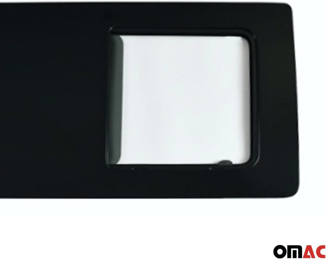 Seitenfenster Schiebefenster kompatibel mit Ford Transit Custom 2013-2023 L1 L2 Auto Rechts Schwarz,