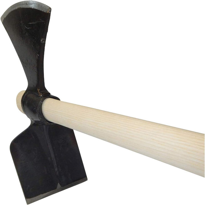 SHW-FIRE Gartenhacke - Wiedehopf Hacke mit Breitblatt, robust geschmiedet mit 105cm Eschenstiel, Bre
