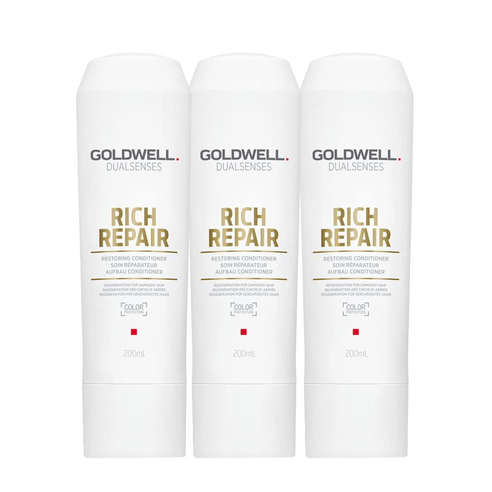 Goldwell Dualsenses Rich Repair Restoring Conditioner 200ml x3