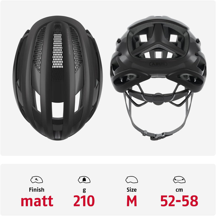 ABUS Rennradhelm AirBreaker - High-End Fahrradhelm für den professionellen Radsport - für Jugendlich