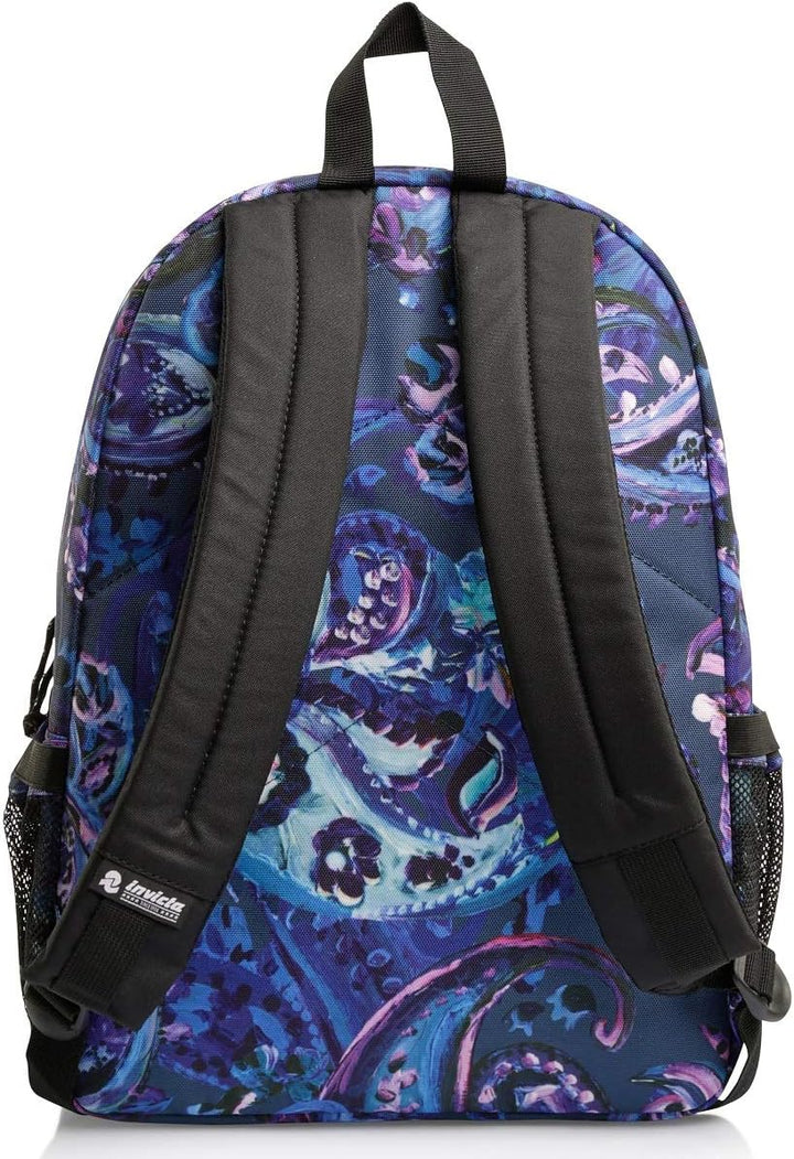 Invicta Rucksack aus nachhaltigem Stoff, Backpack mit Trinkflaschenfach, Laptopfach, Extra Platz - 3