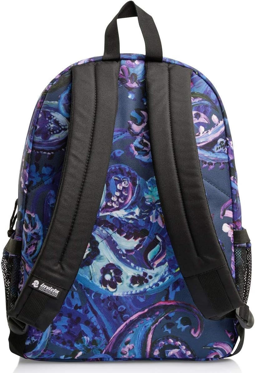 Invicta Rucksack aus nachhaltigem Stoff, Backpack mit Trinkflaschenfach, Laptopfach, Extra Platz - 3