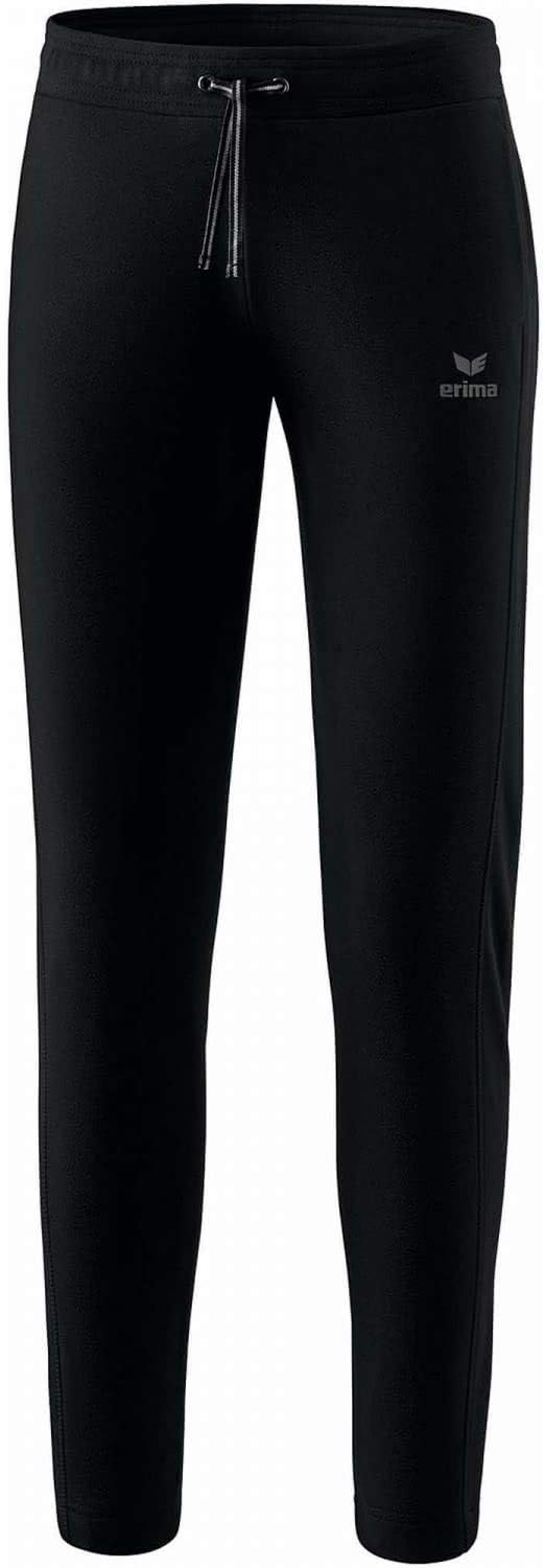 Erima Damen Trainingshose Sweatpant 34 Schwarz, 34 Schwarz