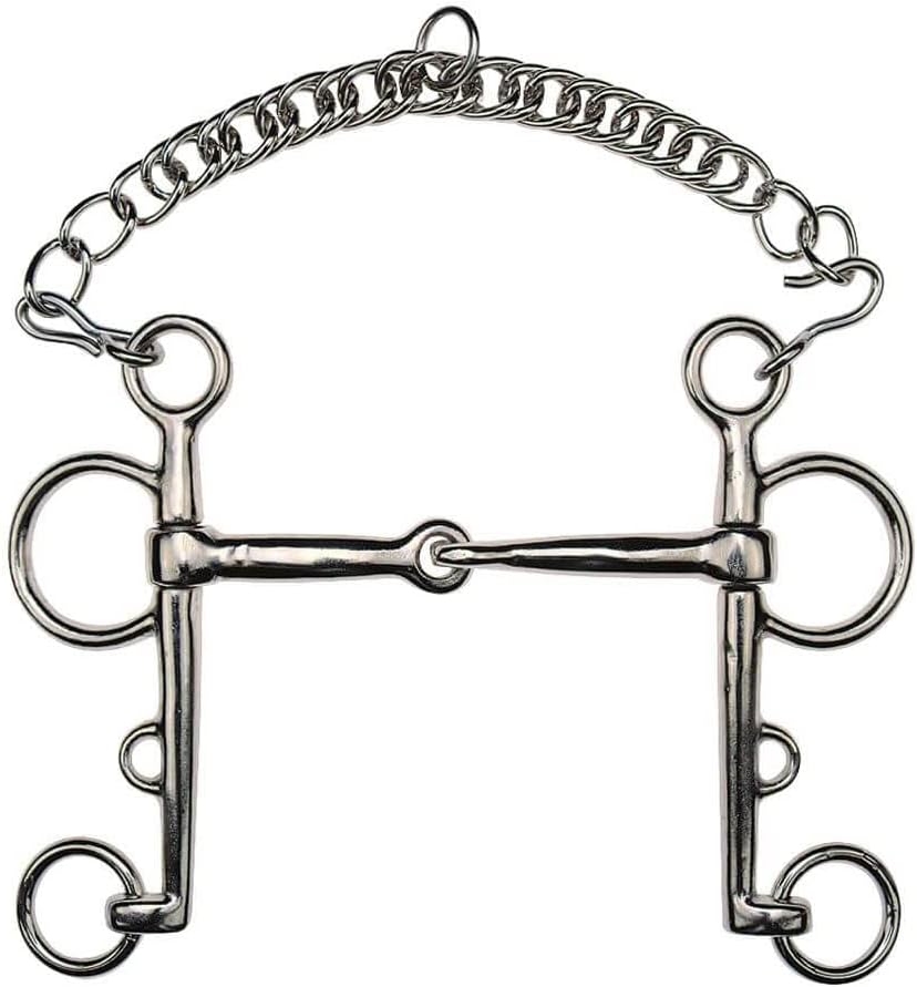 Pelham gebrochen Breite 12,5 cm, Stärke 12 mm, Seitenteile 150 mm, massiv