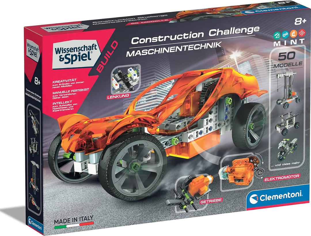 Clementoni Science & Game Build - Bauherausforderung - Maschinentechnik
