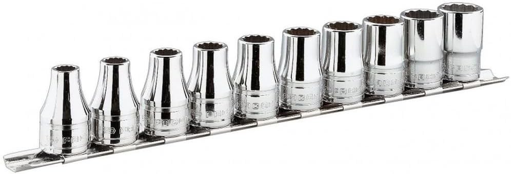 FACOM 1/2 Zoll Steckschlüsselsatz 7 Teilig SW 3/8-21/32 mit Halterung, 1 Stück, S.40U