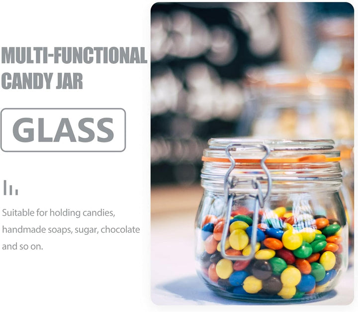 TOPBATHY 1stk Süssigkeitenglas Büffet Vorratsdose Süssigkeiten-Buffet-gläser Glasterrarium Mit Decke