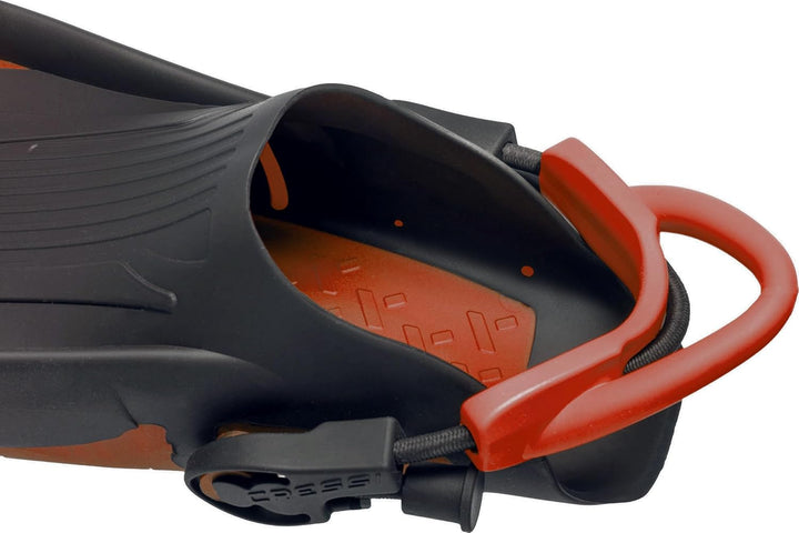Cressi Unisex-Adult Maui Fins Flossen M/L Schwarz/Rot, M/L Schwarz/Rot