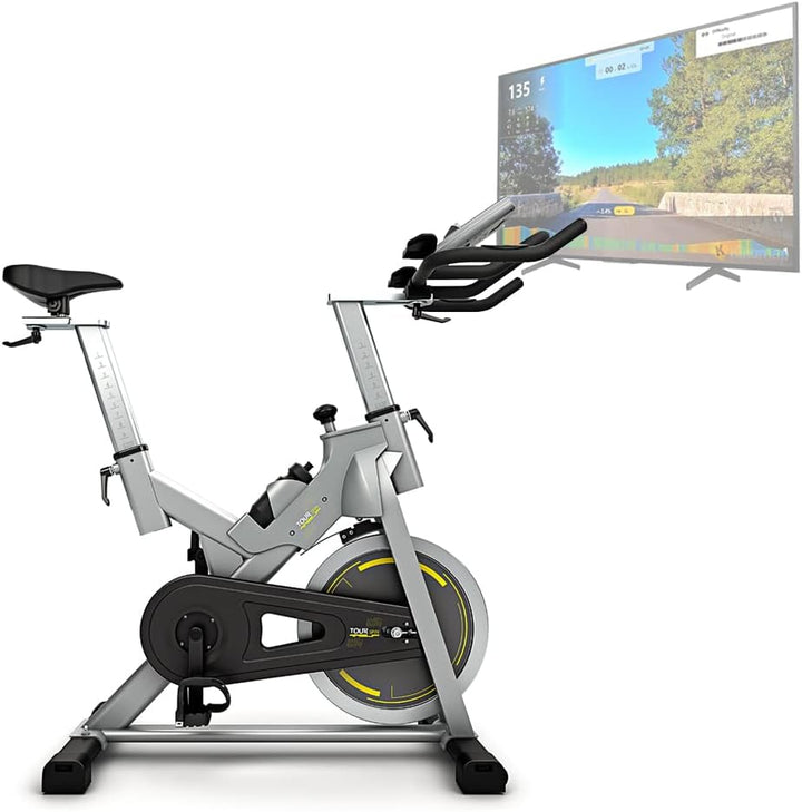 Bluefin Fitness Tour SP Hometrainer Bike | Heimtrainer SP Speed Fahrrad Trainingsfahrrad | Kinomap S