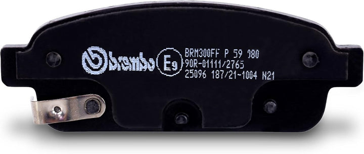 Brembo P59080 0 Bremsbeläge, Anzahl 4