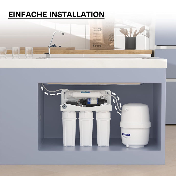 Umkehrosmose 4 G Wassertank 15,14 L Wasser Container lebensmittelecht