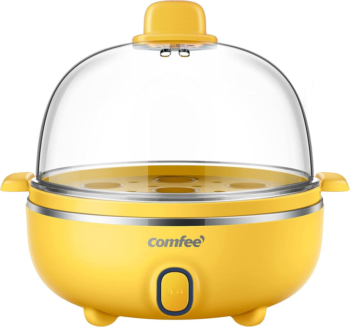 Comfee' Eierkocher MZ-ZG16E101A2, 7 Eier, Fassungsvermögen 0,3 l, Gelb