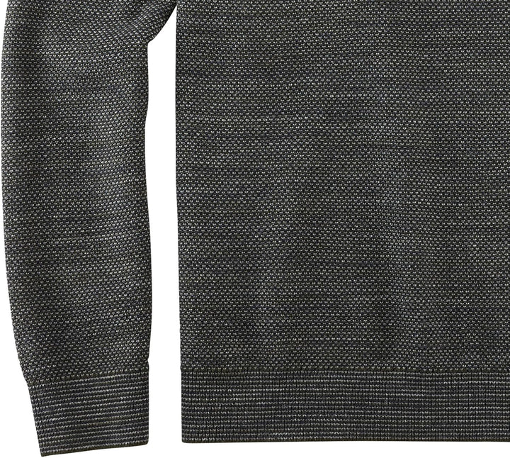 OLYMP Herren Pullover Rundhals Casual Strick,Uni,Regular fit XL Graugrün 48, XL Graugrün 48