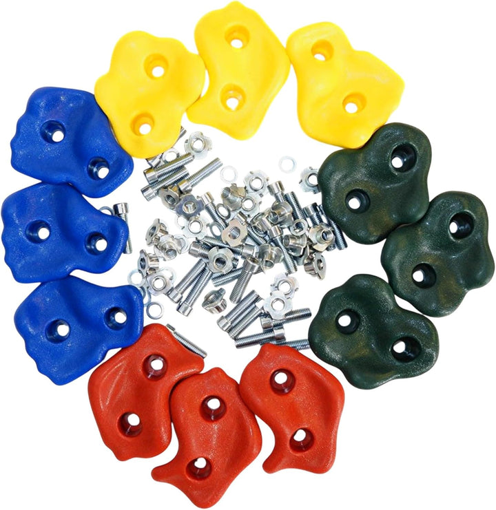 Loggyland Klettersteine für Kletterwand 24er Set, 24er Set