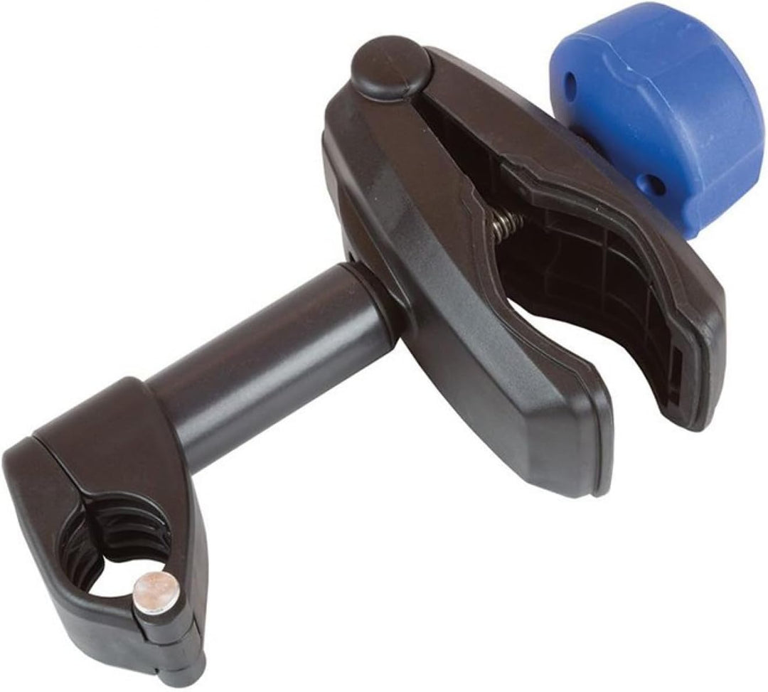XLC CC-X09 Fahrradrahmenhalterung für Heckträger (kurz | Azura Xtra/Easy 20) Schwarz, Schwarz