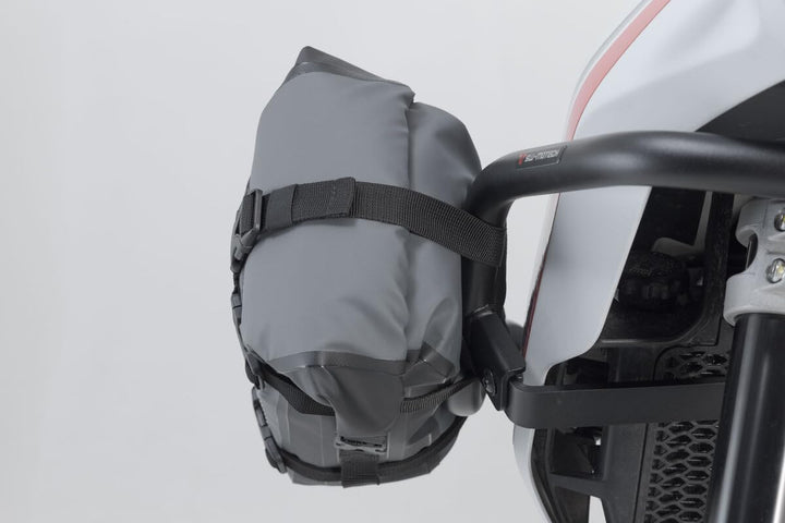 SW-Motech Drybag 80 Motorrad Hecktasche grau Motorradgepack Gepäcktasche 8L Grau Schwarz, 8L Grau Sc