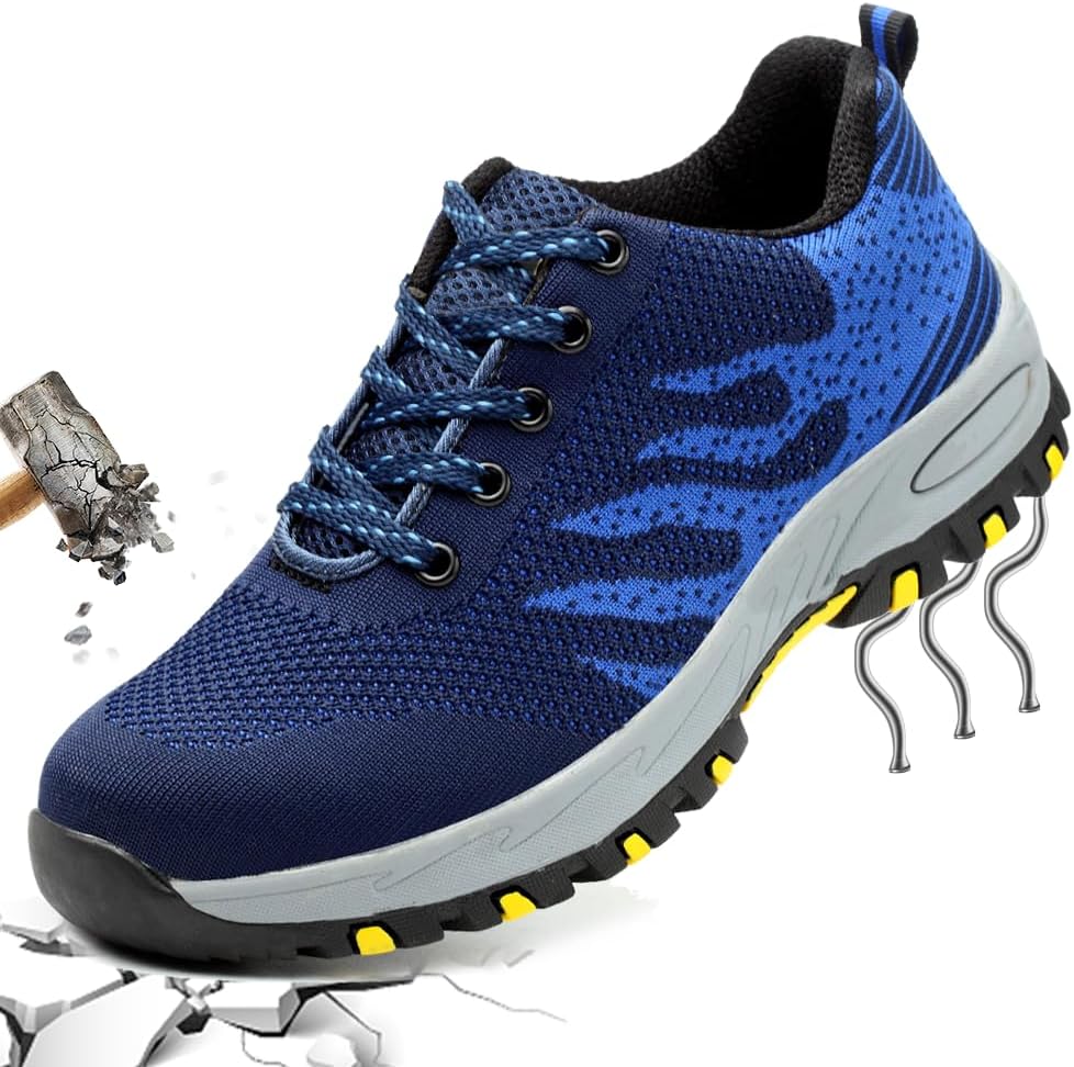 Sicherheitsschuhe Arbeitsschuhe S3 Herren Damen mit Stahlkappe Arbeit Schuhe Frauen Sicherheit Sneak
