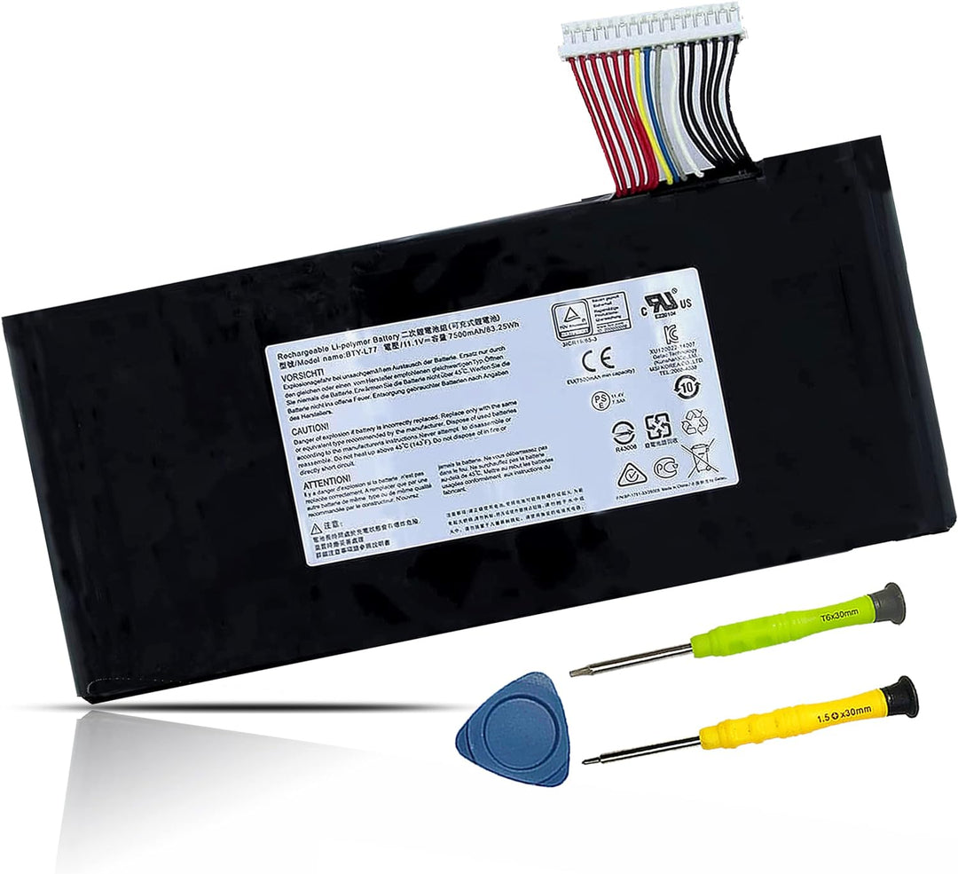 BTY-L77 Laptop Akku für MSI GT72 2PC 2PE 2QD 2QE 6QD 6QE GT72S G-037 6QD 6QE 6QF GT72VR 6RD 6RE 7RD
