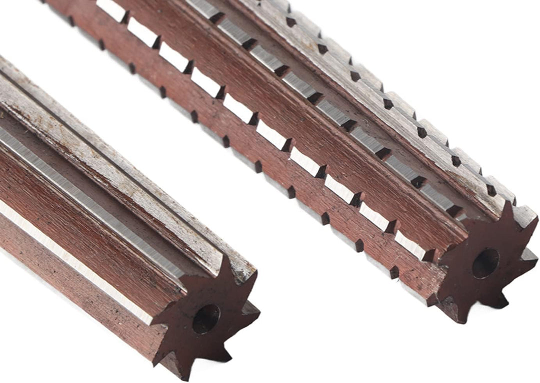 Kegel-Reibahlen-Set, 2 Stück, grob + feine Morsekegel-Reibahle, Hartstahl, Bohrreibahle, Schneidewer