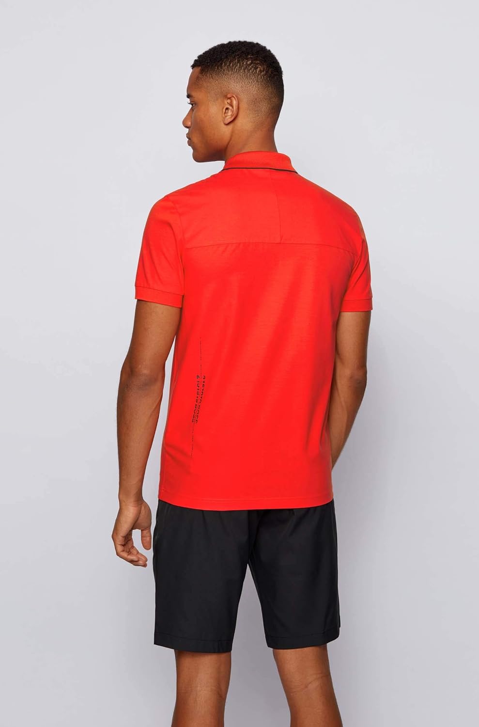 BOSS Herren Paule 9 10234064 01 Polohemd, Medium Red618, S