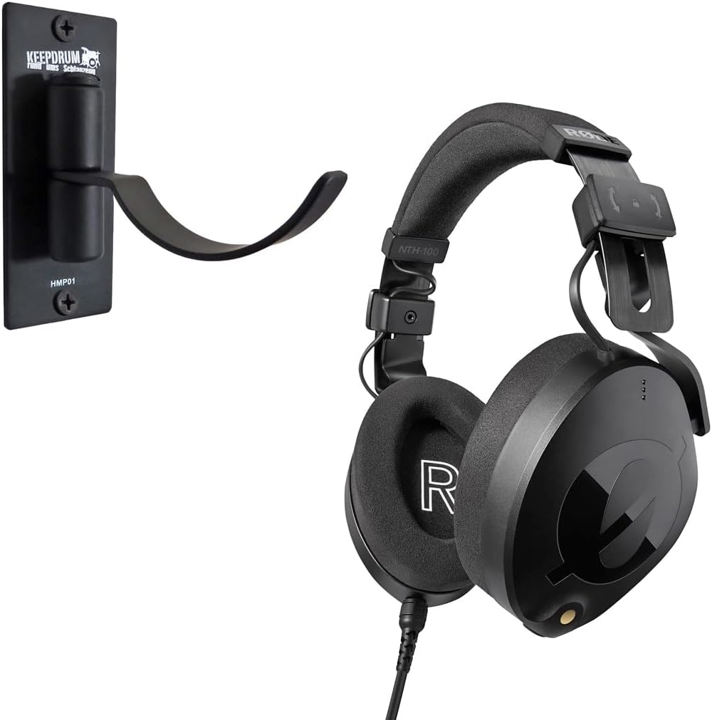 Rode NTH-100 Kopfhörer + keepdrum Wandhalter