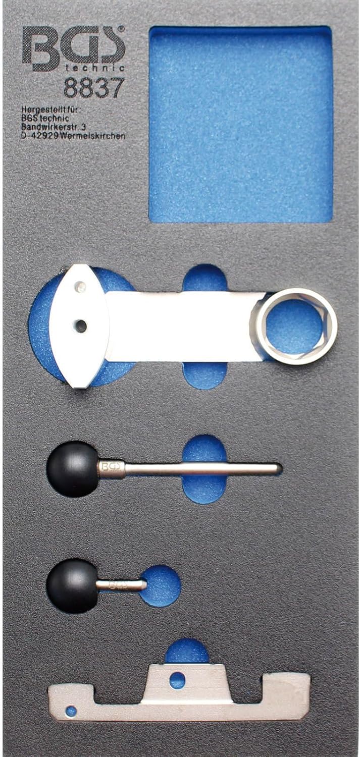 BGS 8837 | Werkstattwageneinlage 1/3: Motor-Einstellwerkzeug-Satz | für Porsche 911 (996, 997)