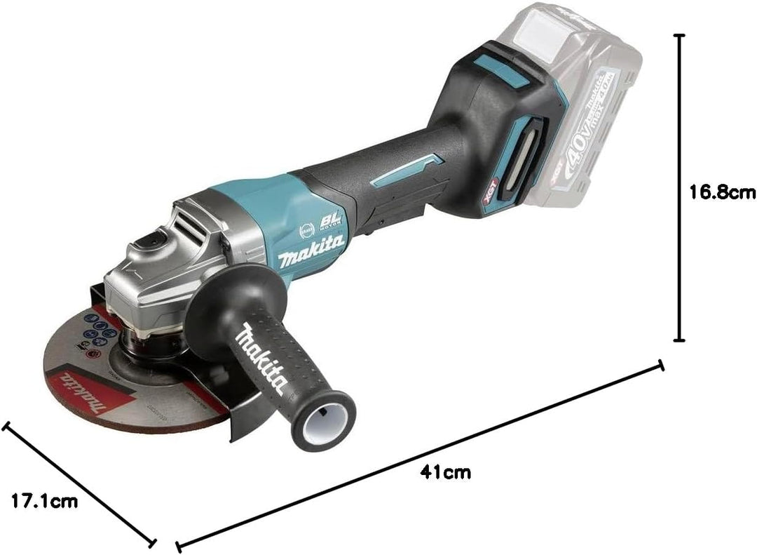 Makita GA036GZ Akku-Winkelschleifer 40V max. (ohne Akku, ohne Ladegerät) Petrol