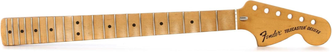 Fender Neck, Road Worn® '70's Telecaster® Deluxe Neck, 21 Medium Jumbo Frets, Maple, C" Shape