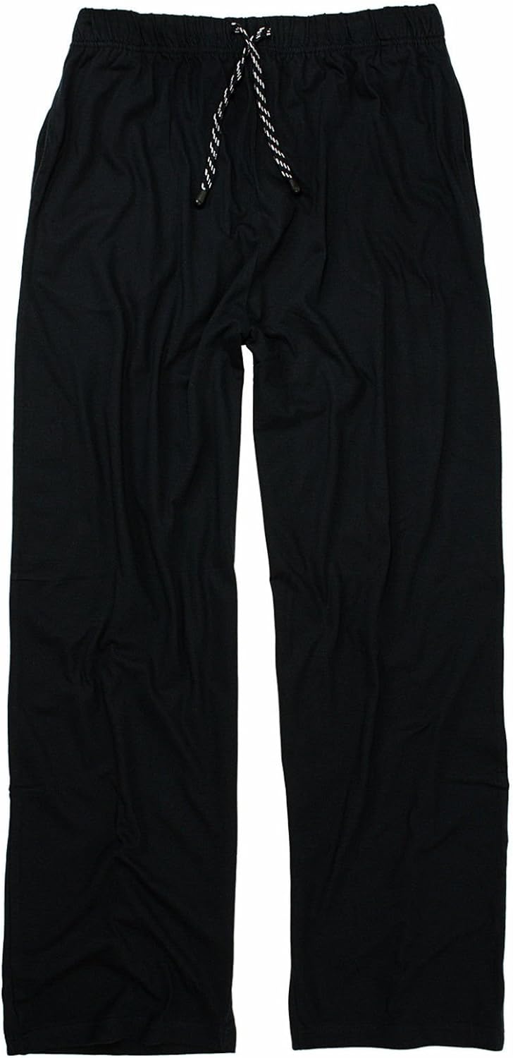 ADAMO Schlafanzughose lang 7XL-74/76 Schwarz