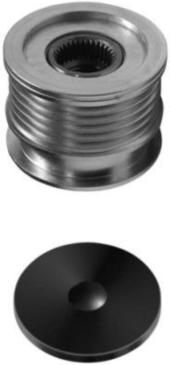 HELLA 9XU 358 038-221 Generatorfreilauf - Gewindemass: M16x1,5 - Anzahl der Rillen: 5 - mit Kappe