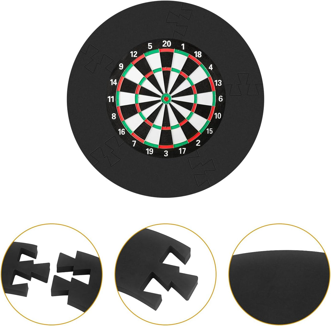 DingGreat Dartscheiben Surround für unterwegs,Leicht zu tragen,Wirksamer Schutz von Abnähern und Wän