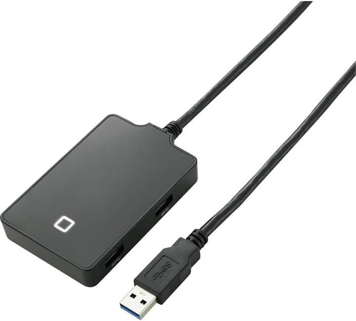 Renkforce 4 Port USB 3.2 Gen 1-Hub (USB 3.0) Schwarz