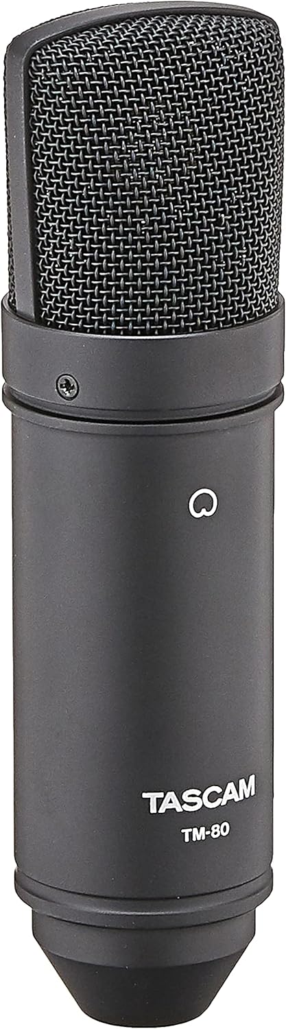 Tascam TM-80B Kondensatormikrofon, Schwarz TM-80B Schwarz, TM-80B Schwarz