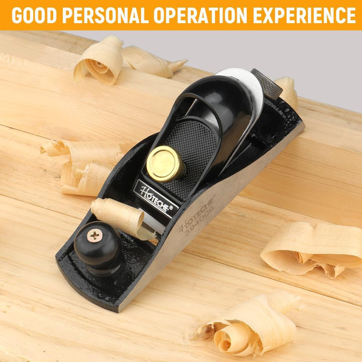 Hoteche Einhandhobel -175mm Körperlänge, 41mm Klingenbreite (Boden- und Seitenpräzisionsbearbeitung,