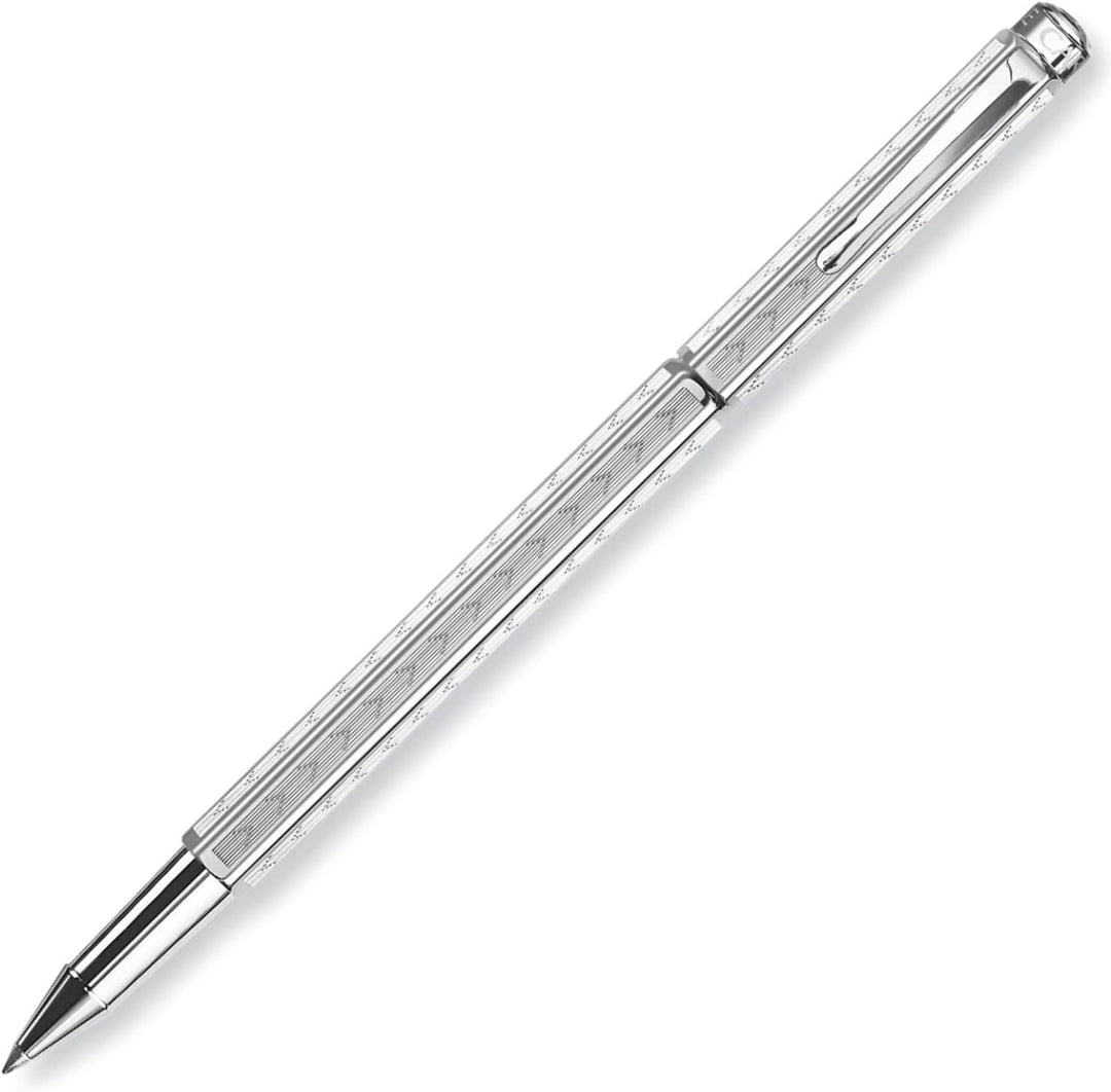 Caran d'Ache Chevron Tintenroller Rhodium, 1 Stück (1er Pack)
