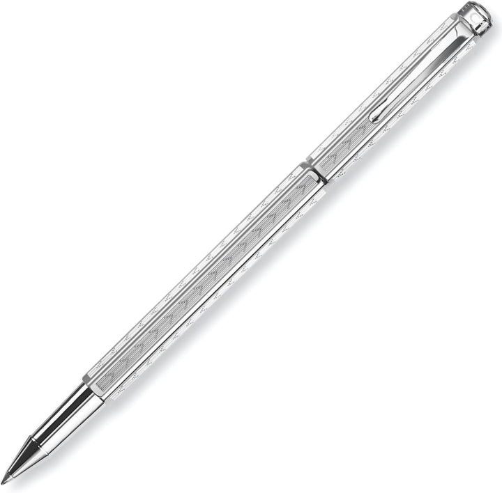 Caran d'Ache Chevron Tintenroller Rhodium, 1 Stück (1er Pack)