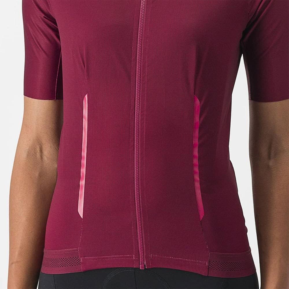 CASTELLI Damen Endurance W Jersey T-Shirt M Bordeaux, M Bordeaux