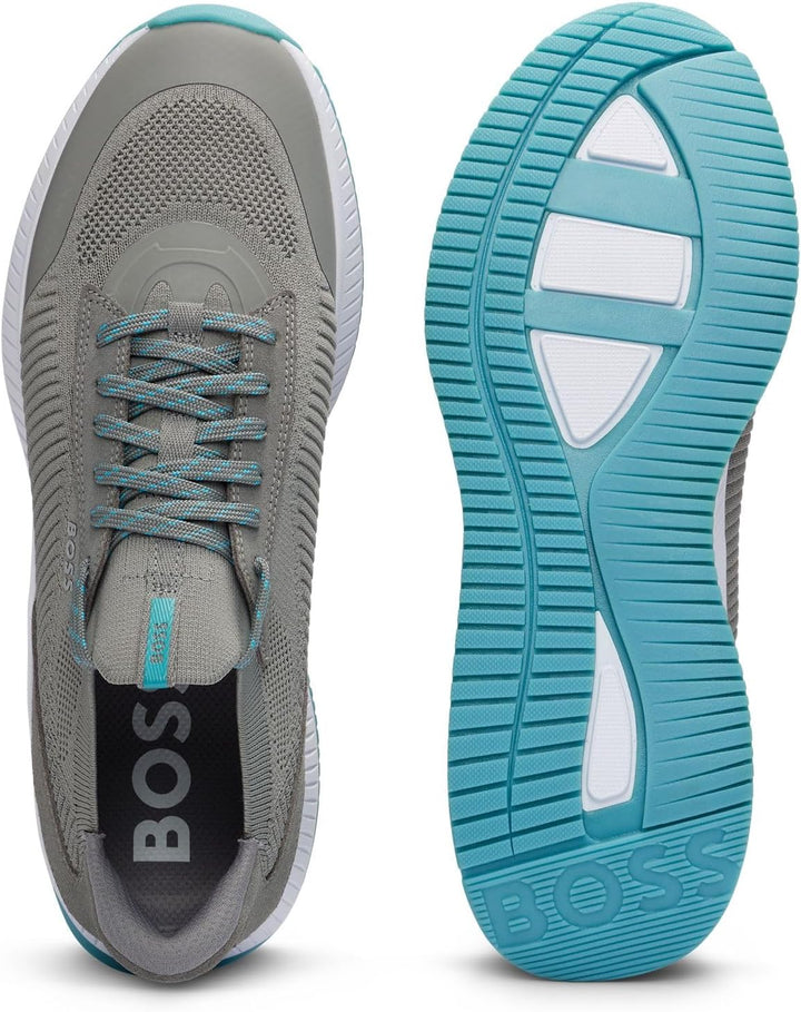 BOSS Herren Ttnm Evo_slon_knsd Running 43 EU Dark Grey24, 43 EU Dark Grey24