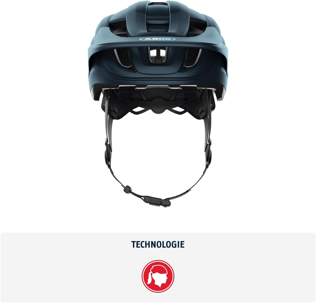 ABUS MTB-Helm Cliffhanger - Fahrradhelm für anspruchsvolle Trails - mit grossen Lüftungsöffnungen &
