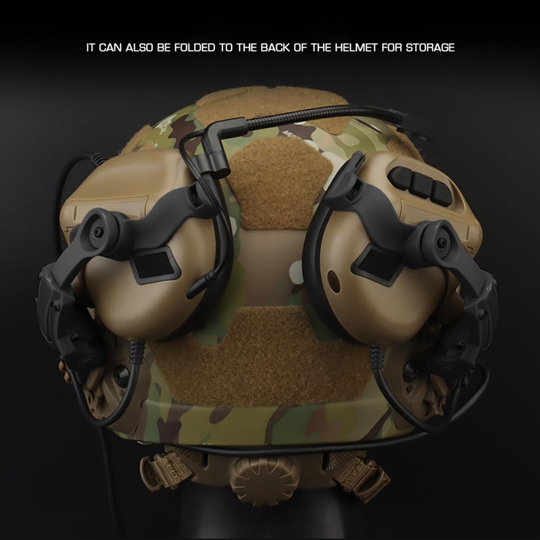 Schneller Helm ARC Schienenadapter Taktische Abholung Headset Aufhängung Kopfhörer Halterung Multi-W